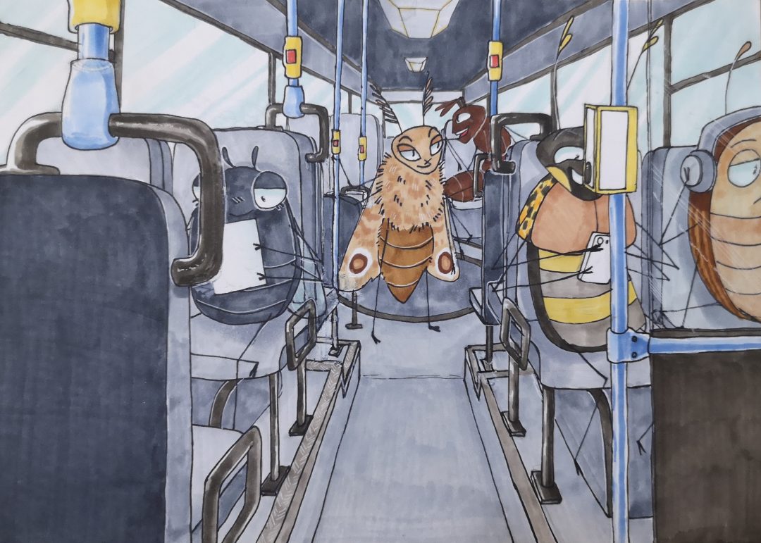 Žužki na avtobusu