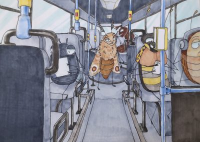 Žužki na avtobusu